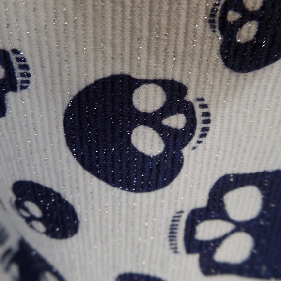 OCL International Skull Leggings OSFM Sparkles - Picture 2 of 5